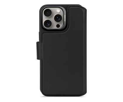 Etui / obudowa na smartfona Decoded Leather Detachable Wallet iPhone 16 Pro Max MagSafe black